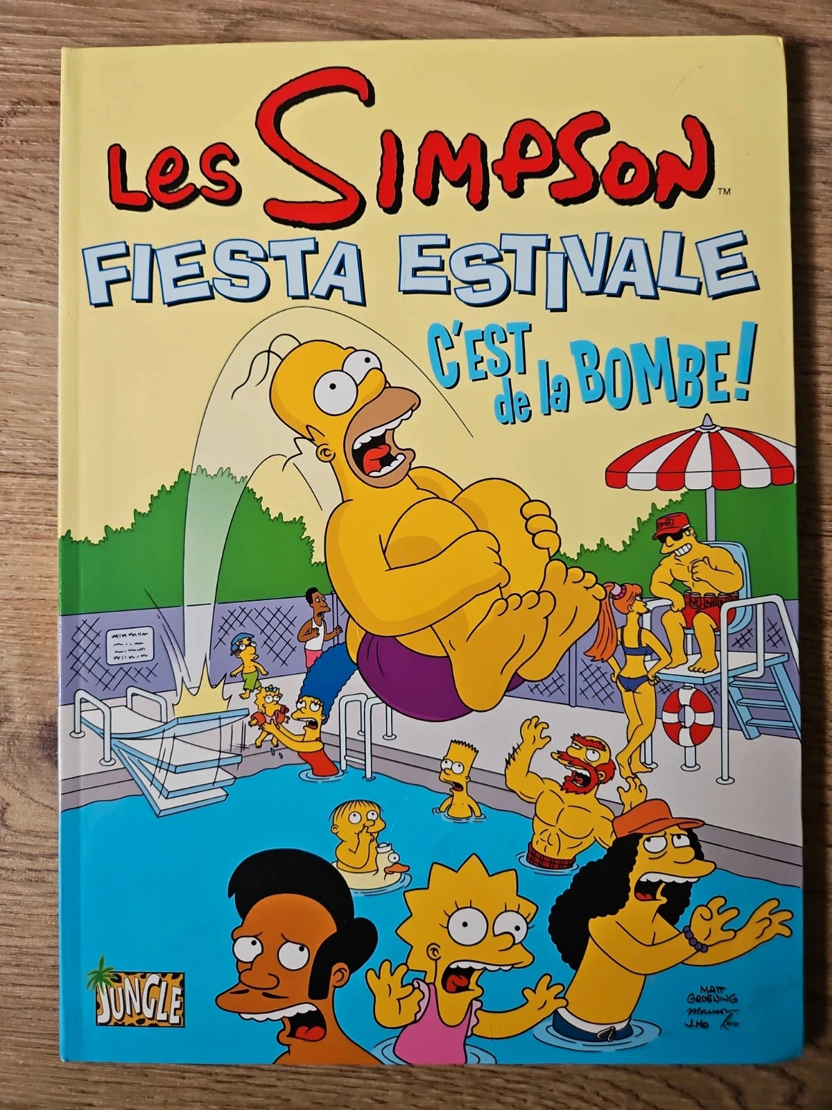 BD Les Simpsons. Fiesta estivale. Cest de la bombe !